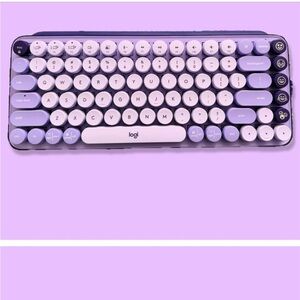 Logitech POP Keys Mechanical Wireless Keyboard with Customizable Emoji Keys